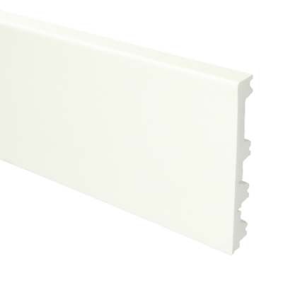 Plinthe moderne flexible 120/90/70x12 blanc