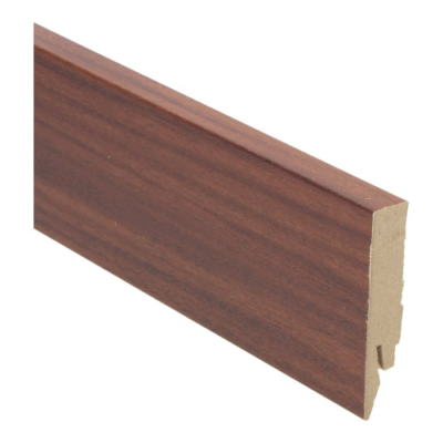 Plthe droite film décor 70x14 acajou