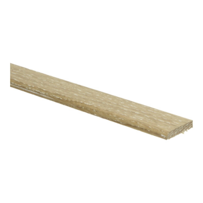Champlats 5 x 24 avec bande adhésif, placage chêne, blanchi