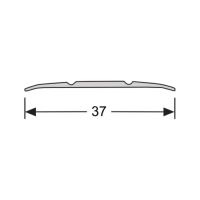 Dilatation pr. vis 37 mm alu argent
