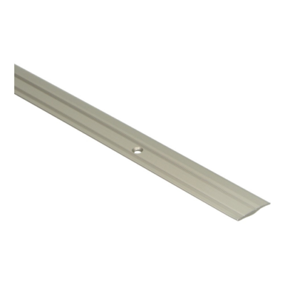 profil de transition en PVC vis 2,5-5 mm alu acier inoxydable