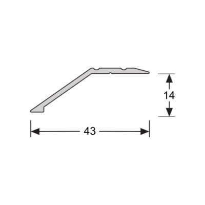 Pro de la transition. vis 14 mm alu acier inoxydable