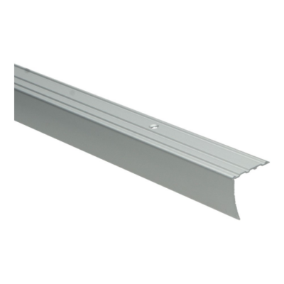 Base de profil nez de marche 31x29mm argenté