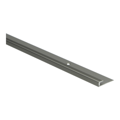 Profil d'extrémité coulissant 8 mm pour 5mm PVC acier inoxydable