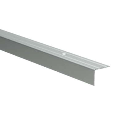 Nez de marche profil argenté 90 cm