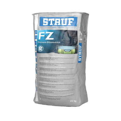 Stauf - FZ enduit de nivellement liée au ciment (couches épaisses) 25kg