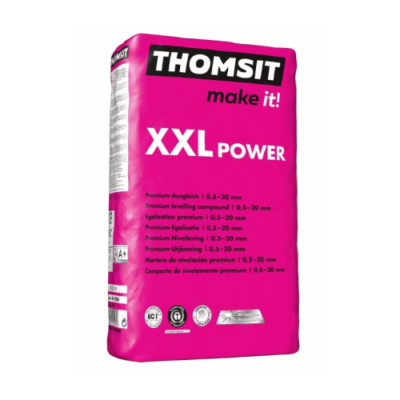 Thomsit - XXL Power Enduit de nivellement à faible émission de poussière 25 kg