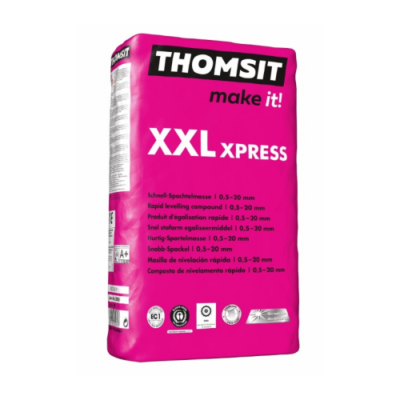 Thomsit - XXL Xpress Enduit de nivellement à faible émission de poussière 25 kg