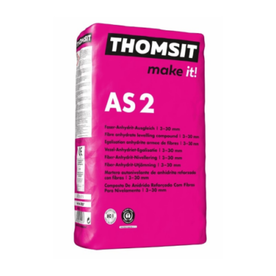 Thomsit - AS2 Égalisation à base d'anhydrite renforcée de fibres 25 kg