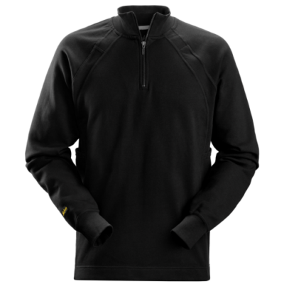 Sweat-shirt zippé noir taille L