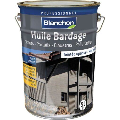 Blanchon - Huile Bardage Teintée Opaque - Mat poudré – Image 2