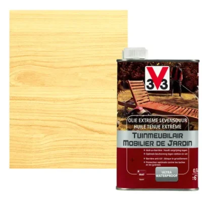 V33  - Huile Tenue Extrême Mobilier De Jardin