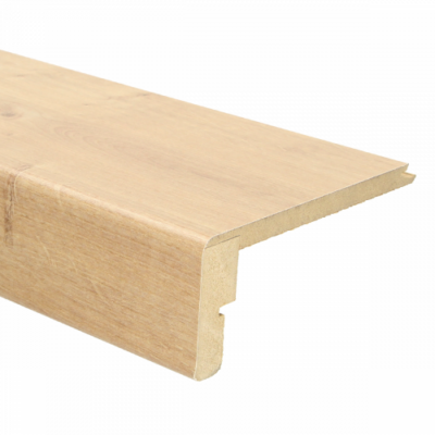 Pièce d'extrémité CPL Uniclic en chêne toscan 278 x 13,2 cm