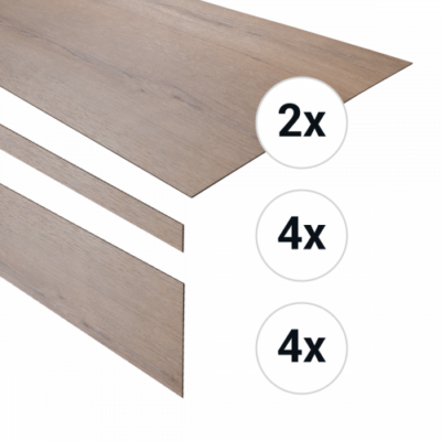 Ensemble de marches en PVC gemberkoek