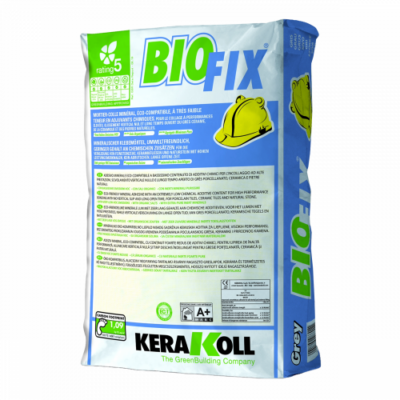 Colle pour carrelage SLC Biofix gris 25 kg