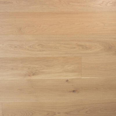 Plancher Duo chêne rustique 22 cm raboté brossé blanc huilé