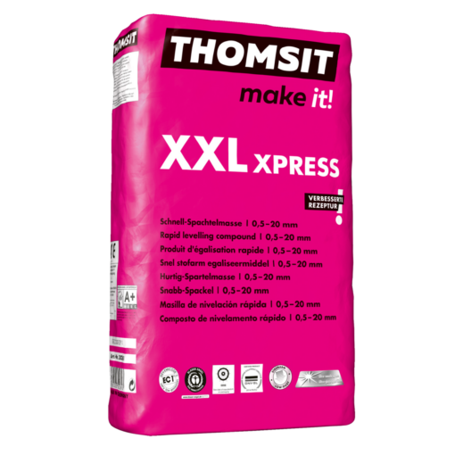 Thomsit - XXL Xpress Enduit de nivellement à faible émission de poussière 25 kg – Image 2