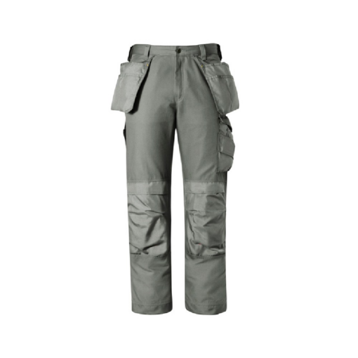 Pantalon de travail toile+poches mousseline d.gris taille 50 – Image 3