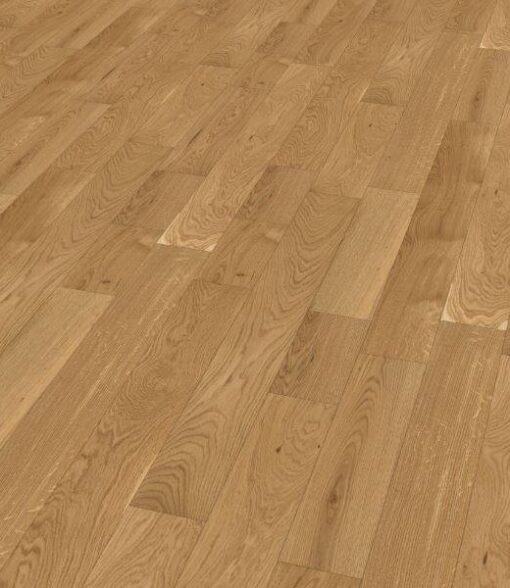 Parquet en Chêne - Vernis Brossé Naturel - 500/2200x260x15/4mm